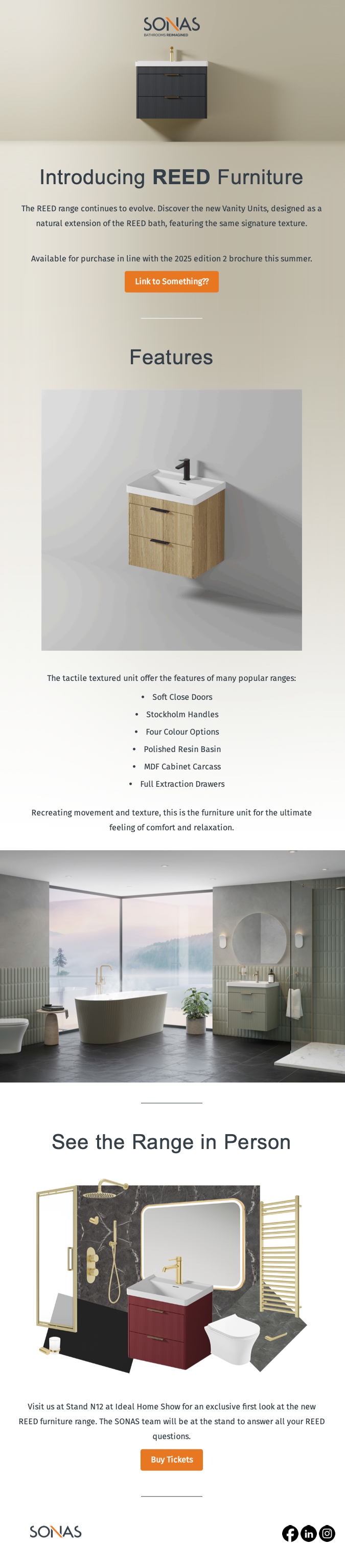 SONAS campaign email 2